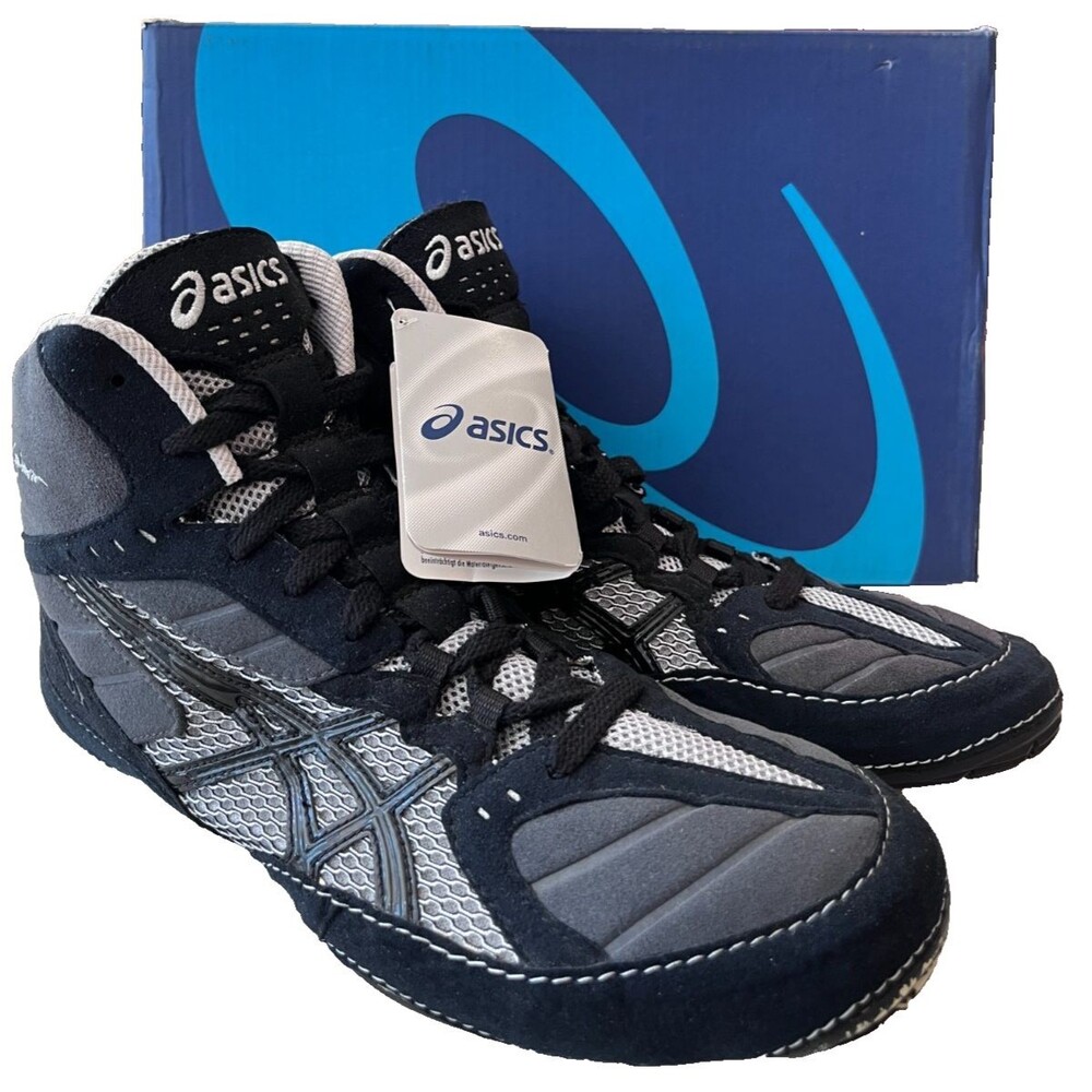Asics NEW Size 9 Cael Sanderson V5.0 RARE Wrestling Shoes HyperGEL-YU J202Y